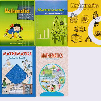 NCERT Mathematics Class 6th To 10 Books Set (English Medium(Paperback, Team NCERT)