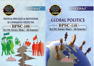 BPSC-109 Political Processes And Institutions In Comparative Perspective BPSC-110 Global Politics(Paperback, Expert Panel)