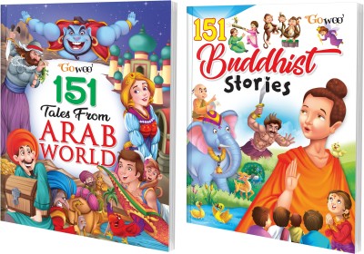 151 Tales From Arab World And 151 Buddhist Stories I Combo Of 2 Books I Easy To Read Stories For Children By Gowoo(Paperback, Manoj Publication editorial board)