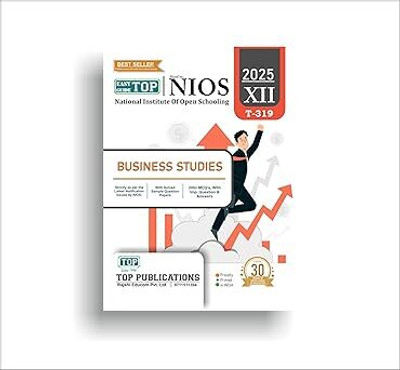 TOP NIOS Business Studies Guide Class 12 (T-319) Paperback(Paperback, TOP PUBLICATION)