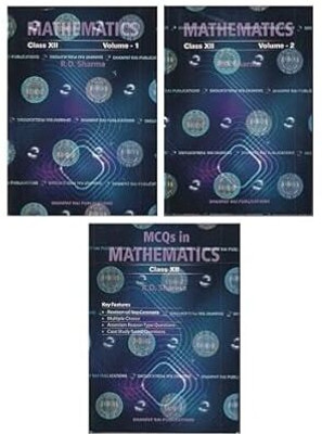 Mathematics Class 12th Vol. 1, Vol. 2, And MCQ - By R.D. Sharma (2025-26 Examination) Paperback – 1 March 2025(Paperback, RD SHARMA)