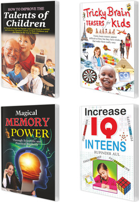Brain Teasers For Self Improvement | Set Of 4 Books(Paperback, Sawan)