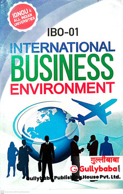 IGNOU (M.COM) Help Guide (IBO-01, International Business Environment)(PAPER BINDING, GPH)