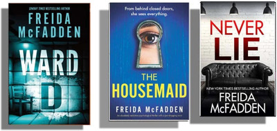 Arushibooks Combo: Must Read 3 Books Ward D & The Housemaid & Never Lie( English )(Paperback, Freida McFadden)