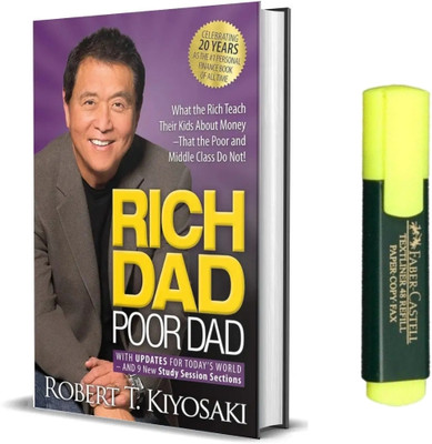 Rich Dad Poor Dad Book In English 20th Anniversary Edition Book(Paperback, Robert T kiyosaki)