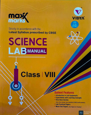 Science Lab Manual For Class - 8(Paperback, Vidya)