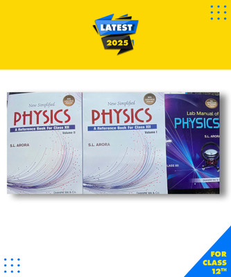 New Simplified Physics Class 12 Cbse Vol 1 And 2 With Lab Manual Soft, Sl Arora|New Latest Edition For 2025-2026(Soft, Sl arora)