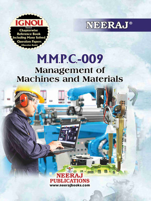 MMPC-009 Management Of Machines And Materials(Paperback, Neeraj Expert)