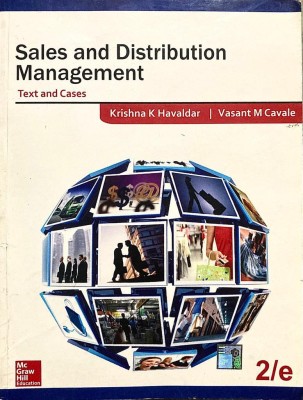 (USED) Sales And Distribution Management Text And Cases 2E(Paperback, Havaldar Krishna K.)