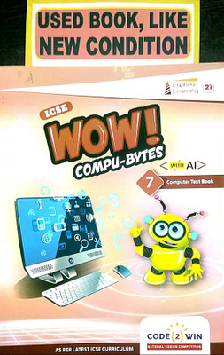 ICSE WOW COMPU-BYTES Class-7 (Old Book)(Paperback, Editorial)
