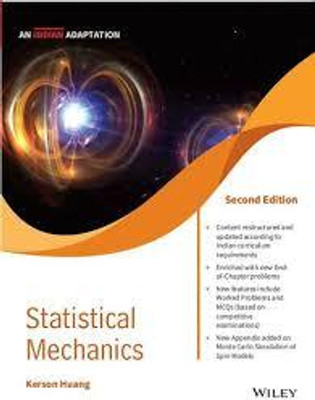 Statistical Mechanics(Paperback, Kerson Huang)
