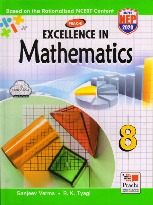 Prachi Excellence In Mathematics - 8(Paperback, SANJEEV VERMA, R. K. TYAGI)