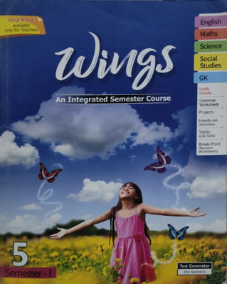 Wings An Integrated Semester Course Class - 5 Sem - 1(Paperback, T)