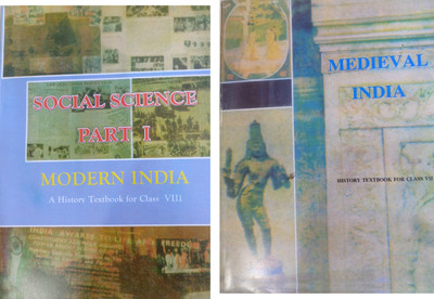 OLD NCERT MEDIEVAL INDIA CLASS 7th And MODERN INDIA CLASS 8th History Textbooks Combo Set For UPSC , IAS , BPSC EXAMS(PERFECT PAPERBACK, ROMILA THAPAR, ARJUN DEV)