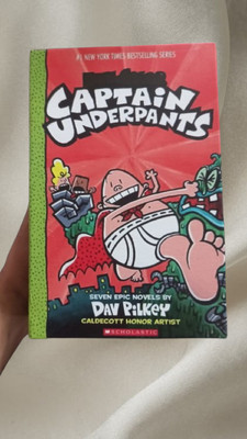 Captain Underpants Full Color Edition Box Of 7 Books English(Paperback, Scholastic)