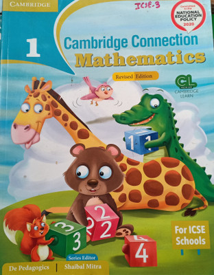 Cambridge Connection Mathematics Class 1(Pepper back, De pedagogics, Shaibal mitra)