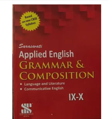 SARASWATI APPLIED ENGLISH GRAMMAR & COMPOSITION CLASS-IX-X (Paperback, SARASWATI)(Paperback, Dr M M Sharma)