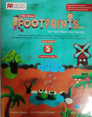 Footprints Social Studies ( Our Past, Planet, And Society) Class 5(Paperback, Pratima Saxena, Rai Yashendra Prasad)