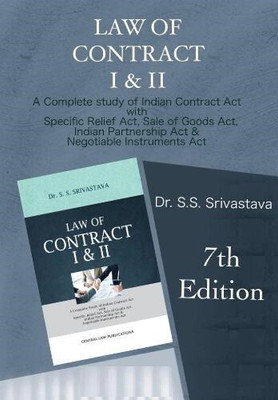 Law Of Contract 1 And 2(paperpack, Dr. S.S. Srivastava)
