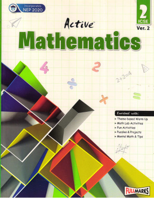 Active Mathematics For ICSE Class - 2 Ver. 2(Paperback, DK Bhattacharya)