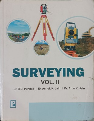 ( USED - SECOND HAND ) Surveying VOL. 2(Paperback, Dr. B. C. Punmia, Er. Ashok Kumar Jain, Dr. Arun K. Jain)