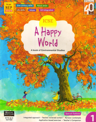 ICSE A Happy World - 1
A Book Of Environmental Studies(Paperback, OUR PANEL OF EXPERTS)