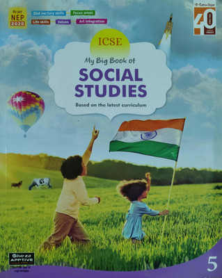 ICSE My Big Book Of Social Studies Based On The Latest Curriculum Class 5(Pepper back, Pushpa Jain)