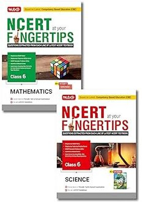 MTG Class-6 NCERT At Your Fingertips Science & Mathematics (Set Of 2 Books) - Chapterwise Topicwise Practice Corner, NCERT Exemplar Problems MCQs, NCERT Notes, Assertion & Reason | Based On Latest CBE Pattern Paperback – 24 April 2025(Paperback, Mtg Editorial Board)