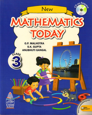 S. Chand New Mathematics Today For Class - 3(Paperback, S.K. GUPTA, O.P. Malhotra)