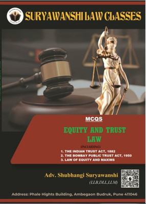 Mcqs Of Equity And Trust Law(Perfect Binding, Adv. Shubhangi Suryawanshi)
