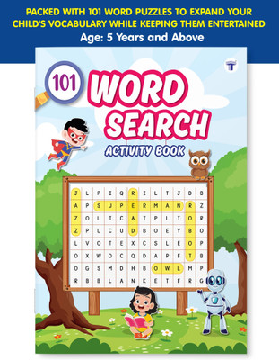 101 Word Search Activity Book: Word Search Puzzles For Kids With Attractive Illustrations(Paperback, Target Publications)