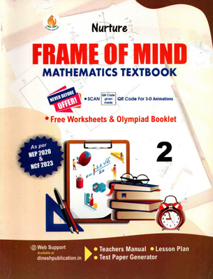 Nurture, Frame Of Mind Mathematics Textbook Class - 2(Paperback, RAJEEV RAGR)