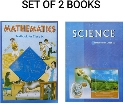 Original NCERT | Class 9 Book Set Of 2 – Mathematics & Science | 2025–26 Edition | English Medium(Paperback, National Council of Educational Research and Training (NCERT))