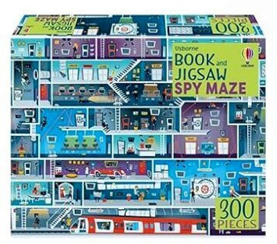 Usborne Book And Jigsaw - Spy Maze(Paperback, SAM SMITH)