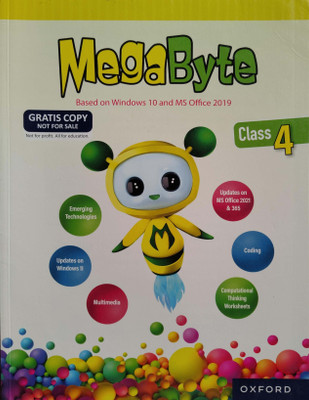 MEGABYTE BASED ON WINDOWS 10 AND MS OFFICE 2019 Class 4(Pepper back, Oxford)