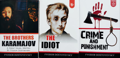 The Best Of Dostoevsky Set Of 3 (Crime And Punishment, The Idiot, The Brothers Karamazov)(Paperback, Fyodor Dostoyevsky)
