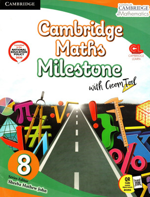 Cambridge Maths Milestone With Geom Tool Class - 8(Paperback, SHEEBA MATHEW JOHN)