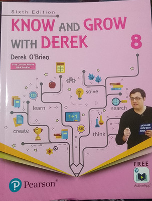 Pearson Know And Grow With Derek For Class 8 (Sixth Edition)(Paperback, Derek O'Brien)