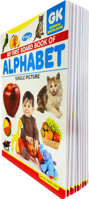 STARBUK My First Board Books Alphabet ABC | Big Size Board Book For Children's(Hardcover, STARBUK)