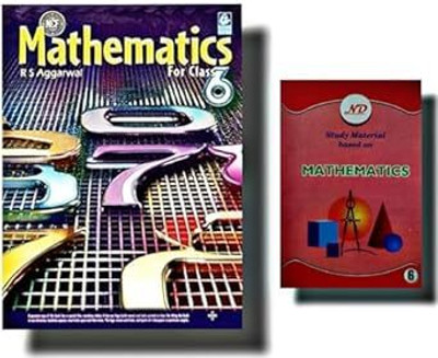 R S Aggarwal Mathematics With Answer Key Class 6 Combo Set Of 2 Books(PerfectPaper, RS Aggarwal)