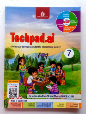 Techpad.ai A Computer Science For The 21st Century Learners Class-7(Paperback, Dr R Thareja, Dr Zeba Ayaz)