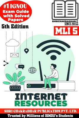 IGNOU MLI 5 Solved Guess Papers From IGNOU Study Material/Help Book/Guidebook Titled Internet Resources For Exam Preparations (Latest Syllabus) IGNOU PGDLAN Mli5(Paperback, BHAVYA KUMAR SAHNI)