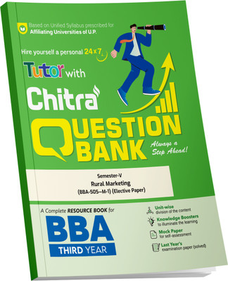 Rural Marketing BBA Semester -5 Chitra Question Bank For Chaudhary Charan Singh University & Maa Shakumbhari University 2025-26(Paperback, Chitra Editorial Board)