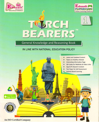 Edusoft TORCH BEARERS Class - 1 General Knowledge And Reasoning Book(Paperback, GAGAN AGARWAL)