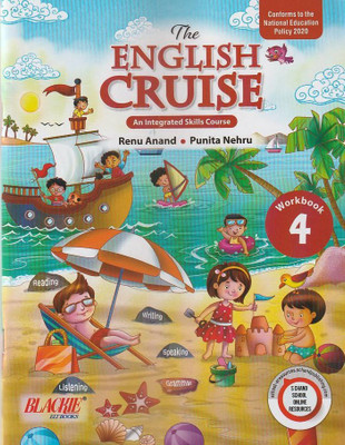Blackie The English Cruise Workbook Class-4(Paperback, RENU ANAND)
