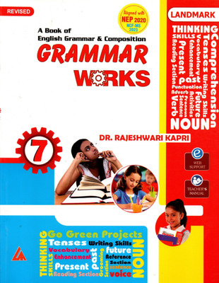 Landmark, New Grammar Works, English Grammar & Composition, Class-7(Paperback, DR. RAJESHWARI KAPRI)