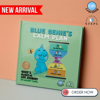 Blue Genie’s Calm Plan(Hardcover, Sanjeev Tanna)