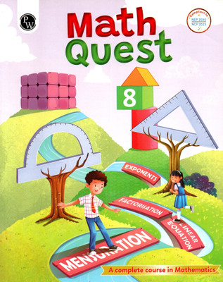 Pw, Math Quest Class - 8(Paperback, PW TEAM)