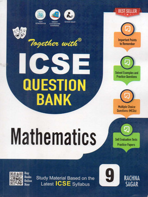 Together With Icse Question Bank Mathematics For Class-9, By Rachna Sagar(Paperback, BHANU PRATAP SINGH)