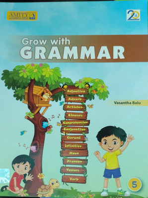 Grow With Grammar Class 5(Pepper back, Vasantha Balu)